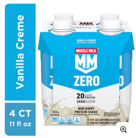 MUSCLE MILK Protein Shake, Vanilla Creme