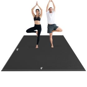VEVOR Exercise Mat, Non Slip High Density Premium Yoga Mat, Exercise Yoga Mat for Men & Women, Fitness & Exercise Mat with Bag & Carry Strap