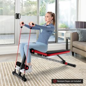 Strong and Tough Construction Multi-function Weight Bench with Adjustable Backrest