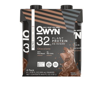 OWYN Pro Elite Protein Shake, Chocolate, 4 Ct, 32g
