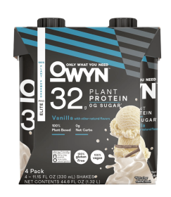 OWYN Pro Elite Protein Shake, Vanilla, 4 Ct, 32g