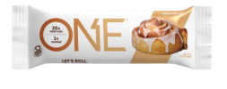 ONE Cinnamon Roll Flavored Protein Bars, 2.12 oz (12 Count)