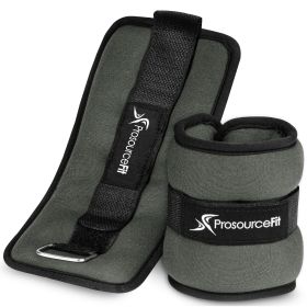 Ankle Weights 2 lb  Set of 2 Grey